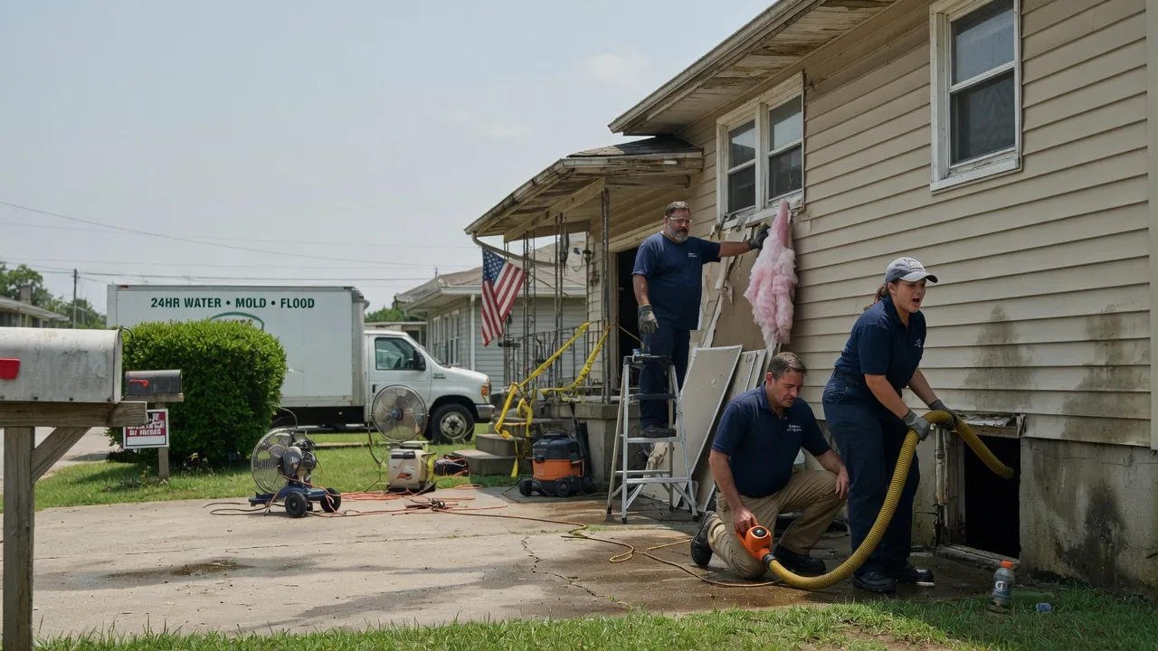 Water Damage Repair in Yoder, IN near me